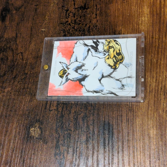 Marvel 2020 masterpieces skybox sketch card xemnu 1/1 - Picture 2 of 3